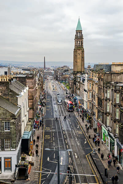 Best Toilet View in Edinburgh - Spectacular Edinburgh Photography