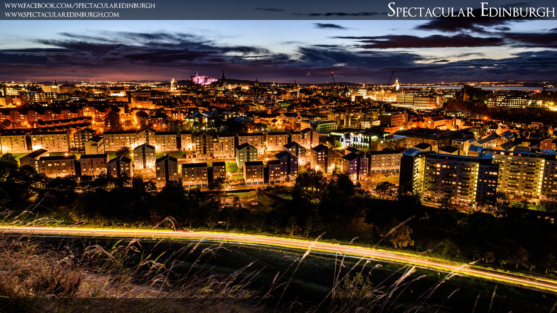 Wallpaper 4 - Golden City of Edinburgh - Spectacular Edinburgh Photography