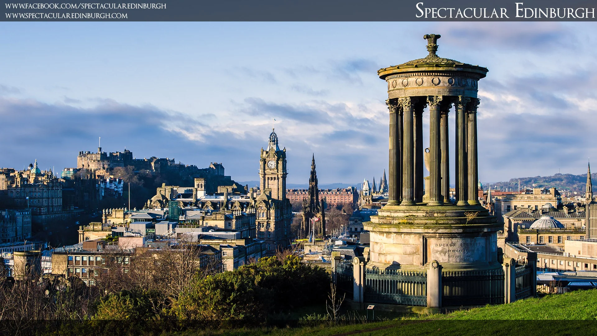 Wallpaper 9 - A Classic Calton View - Spectacular Edinburgh Photography