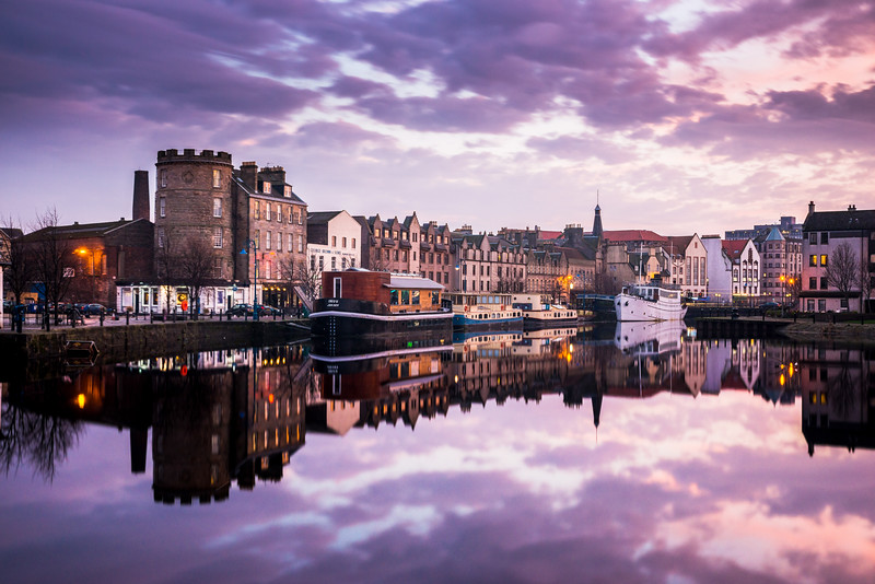 Pink Evening at Leith