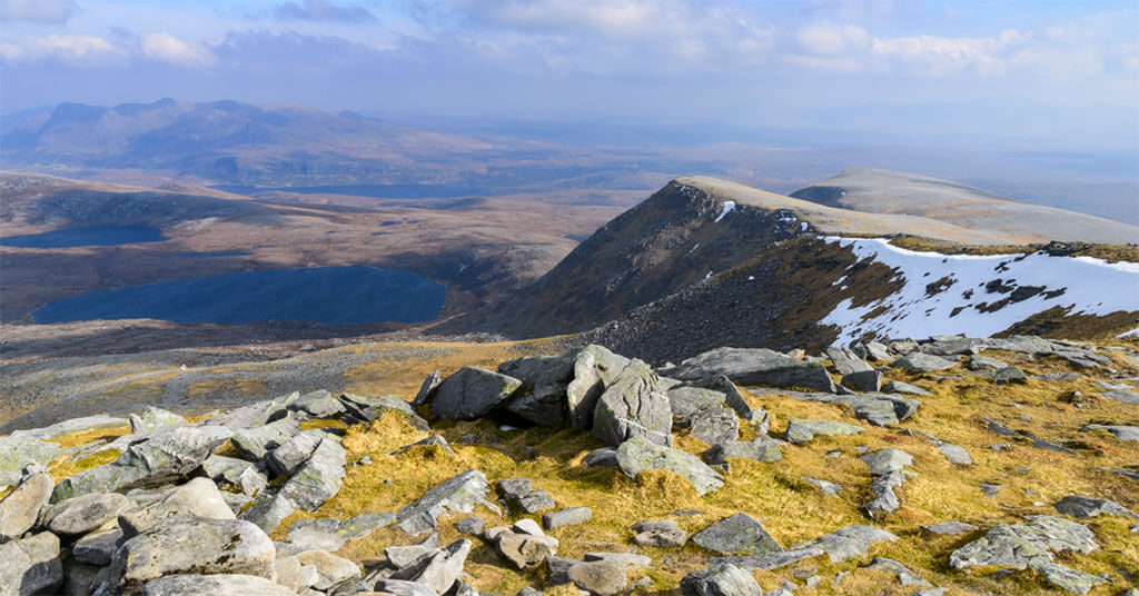 View from Summit of Ben Hope, North Coast